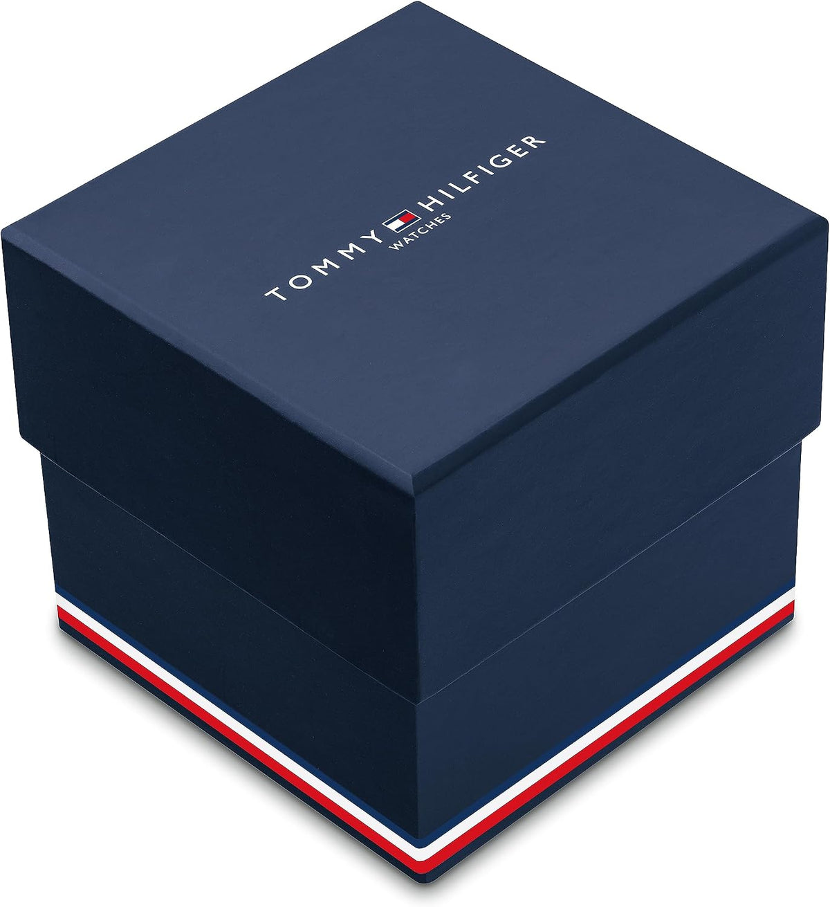 Tommy Hilfiger Reloj de cuarzo multifunción para hombre – 1.457 x 1.535 in, correa de piel de becerro, diseño inspirado en el deporte, regalo para él