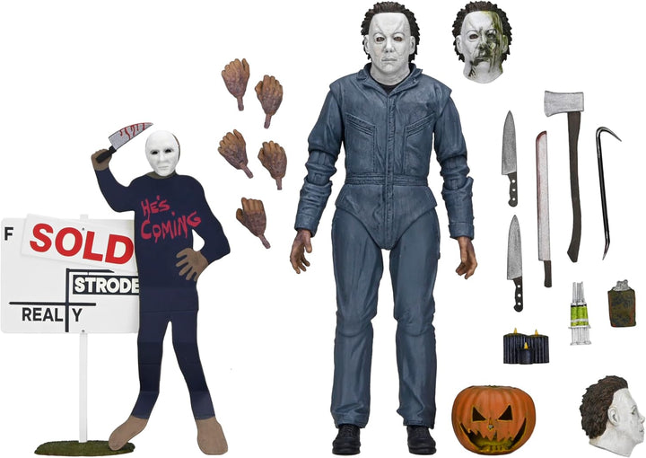 NECA - Halloween 6: La maldición de Michael Myers - Figura de acció...