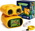 Microscopio y telescopio 2 en 1 para niños, microscopio digital de mano 1000X para niños, pantalla de 2.0 pulgadas, 8 LED, telescopio de bolsillo 10X para exteriores, cámara 1080P, juguetes