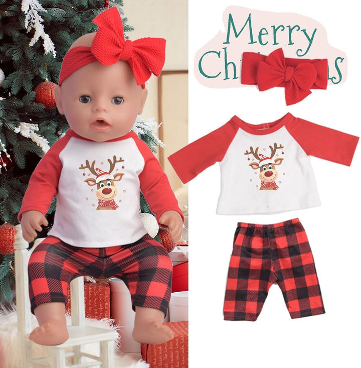 Sweet Dolly Accesorios para muñecas de bebé, 5 juegos de ropa de mu...