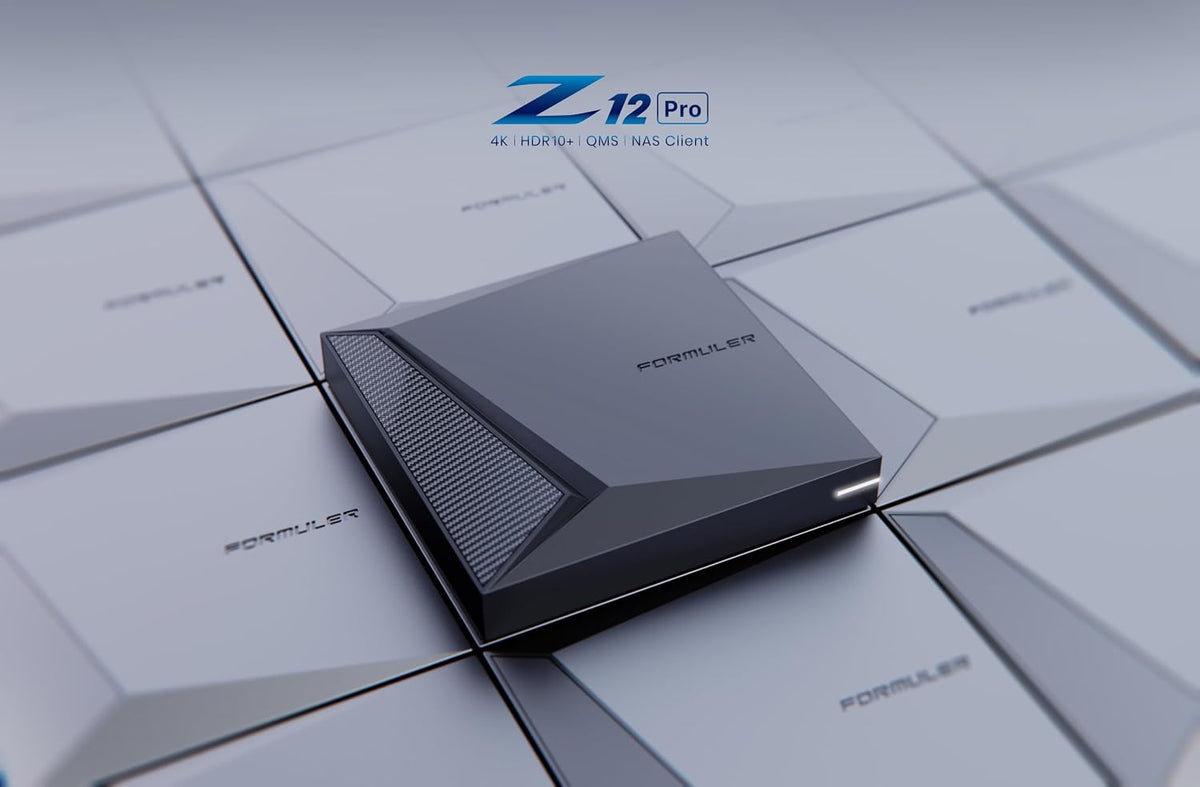 Formuler Z12 Pro - Reproductor multimedia de transmisión 4K, Android 12, HDR10+, LAN Gigabit, WiFi de doble banda, 2 GB de RAM, 16 GB de ROM, control remoto por voz Bluetooth