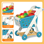 Yalujumb Carrito de Compras Trolley Set de Juego para Niños