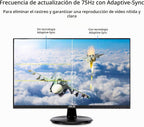 ASUS Monitor de escritorio de 24 pulgadas - 1080P Full HD, 75Hz, IP...