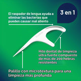 DenTek - Selecciones de hilo dental de limpieza avanzada Triple Cle...
