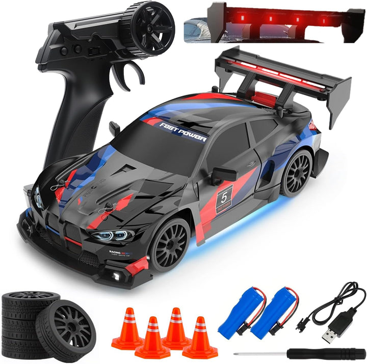 Coche de Deriva RC, Vehículo de Control Remoto a Escala 1:24 para N...