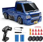 RC Drift Car, 1/24 4WD Bue Camioneta de deriva de estilo japonés