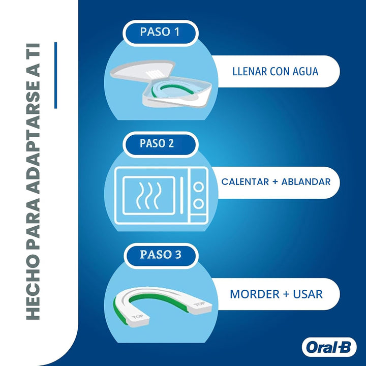 Oral-B Protector bucal para rechinar dientes por la noche \u2013 Pr...