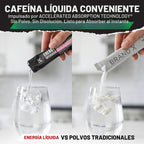 CardoMax Paquetes de cafeína, Wavecrusher, 15 paquetes de barra líquida