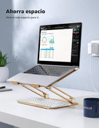 Lamicall - Soporte ajustable para laptop, portátil