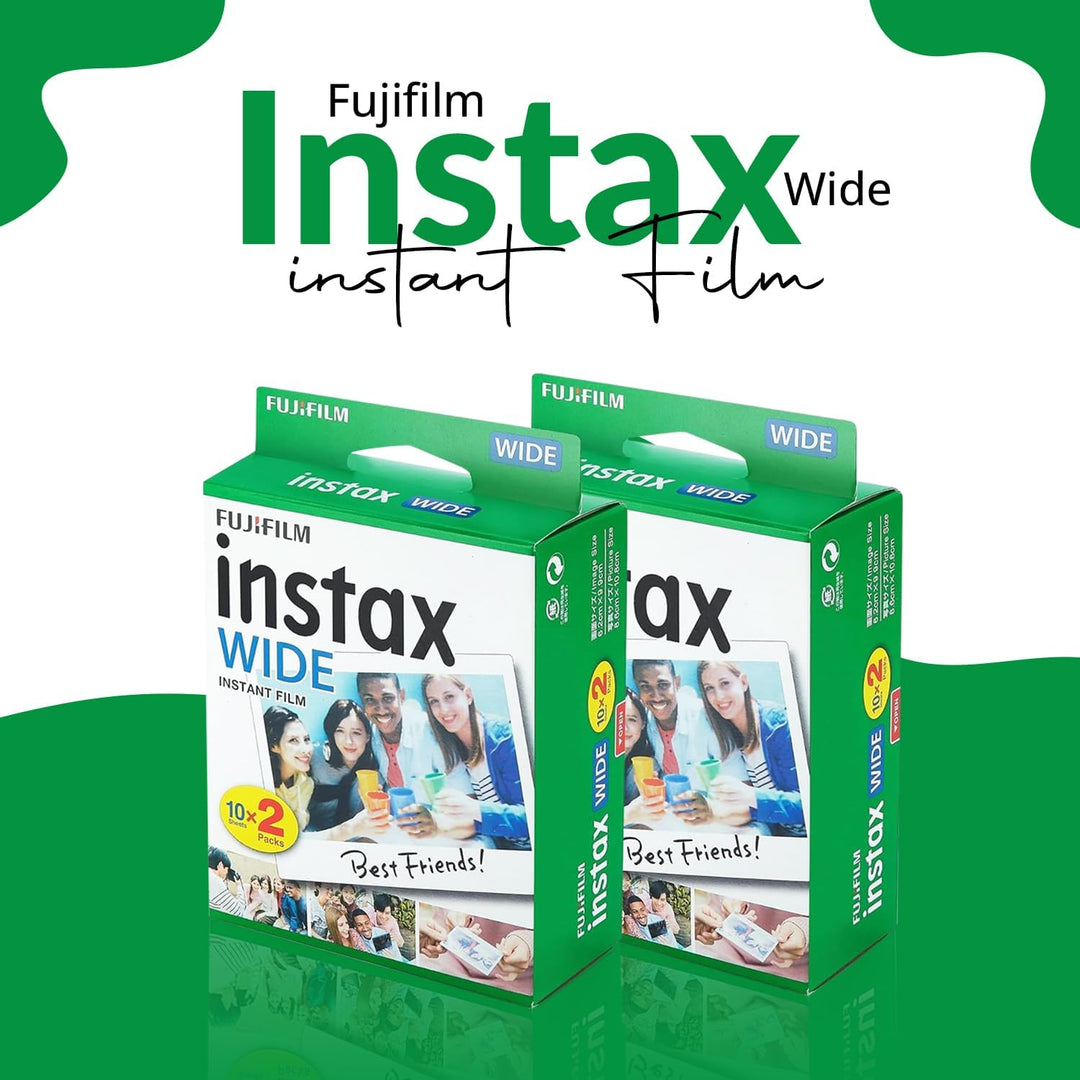 Fujifilm Instax Wide Instant Films para Fuji Instax Wide (40 exposi...