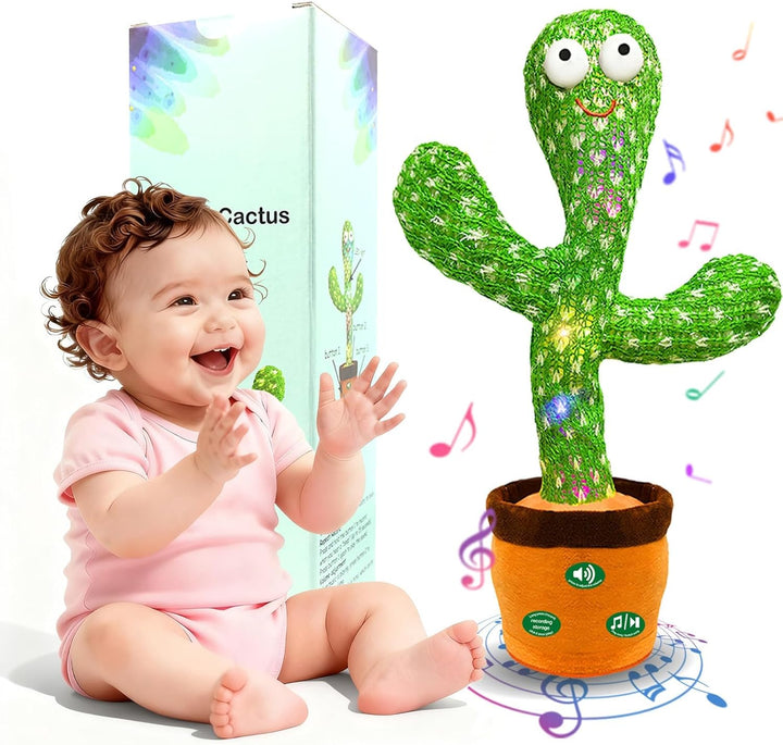 Hunfur (Ajuste de Volumen Actualizado) Juguete de Cactus Parlante q...