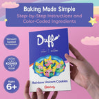 Baketivity x Kit para hornear galletas de unicornio Duff Goldman para niños