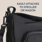 Itzy Ritzy Belong Cargo Caddy Organizador de cochecito y bolsa cruzada
