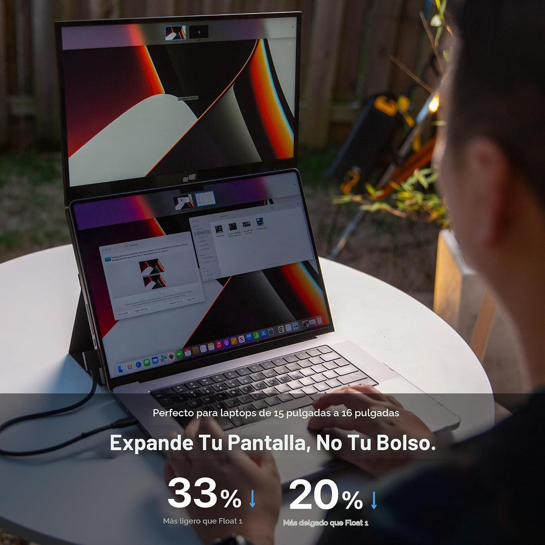 Nuevo Monitor Portátil Mobile Pixels Duex Float 2.0 Pro 2.5K, Exten...