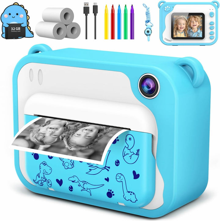 Cámara de impresión instantánea para niños, cámara de impresión ins...