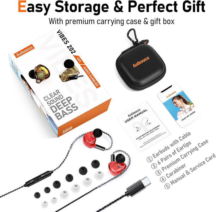 Vibes 202MC USB-C - Auriculares intraurales USBC HiFi para iPhone 1...
