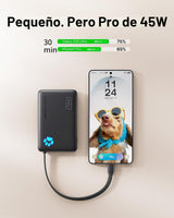 INIU Cargador Portátil, Banco de Energía Delgado de 10000mAh con Ca...