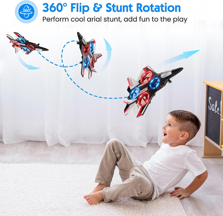 Sucpeii Avión RC, avión de control remoto de espuma, dron para niño...