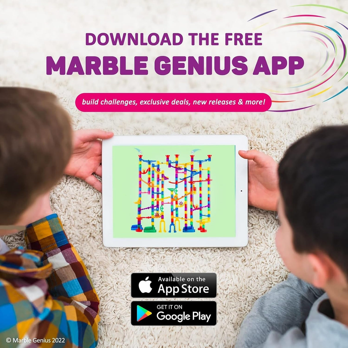 Marble Genius - Juguete STEM para niños a partir de 4 años (300 unidades)