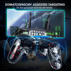 CHENGDAO Controlador para PS3 Controlador 2 Pack para PlayStation 3 Controlador Inalámbrico de Alto Rendimiento con Doble Vibración Control de Movimiento, Flame&Wolf
