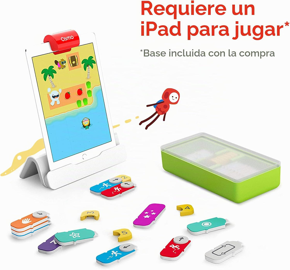 Osmo Kit de codificación, edades 5-10+, codificación para niños, aprender a
