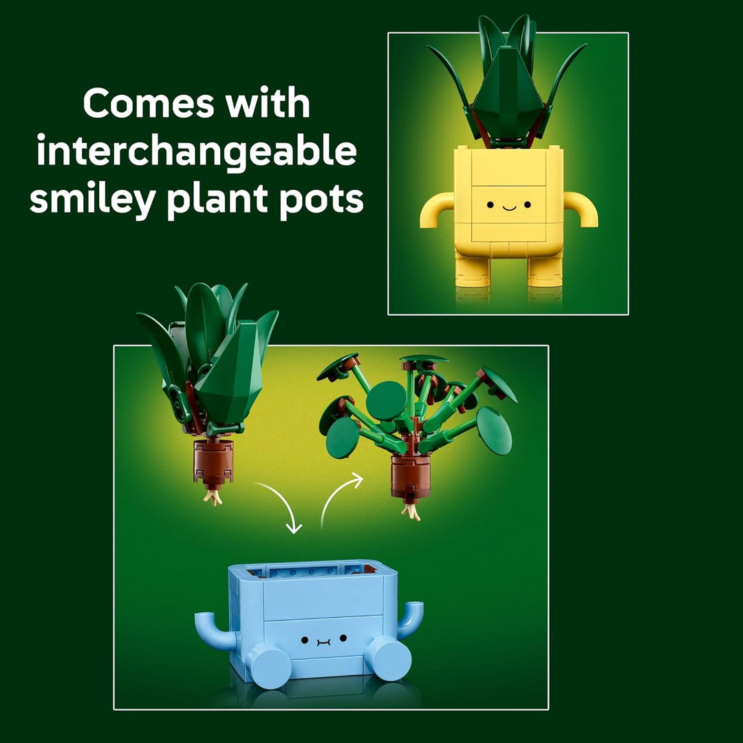 LEGO Botanicals Happy Plants Juguetes de construcción