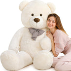 MaoGoLan Oso de Peluche Gigante Jumbo de Tamaño Real de 55 Pulgadas, Animales de Peluche Grandes Chucky, Regalo de Oso Grande para Niñas, Adolescentes, Niños, Niñas, Novia, Novio, Esposa, GF