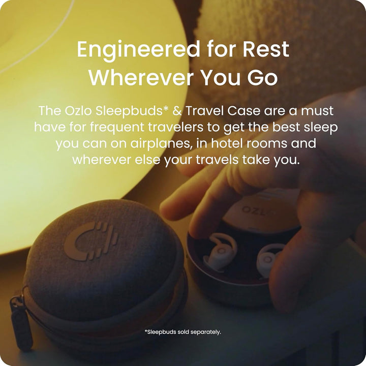 Ozlo Sleepbuds® Estuche de viaje | Estuche rígido para auriculares...