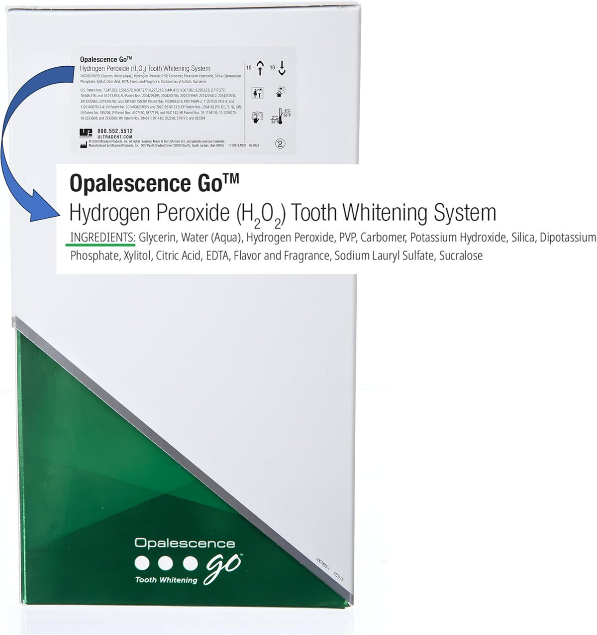 Opalescent Go 10% - Kit de bandejas blanqueadoras dentales precarga...