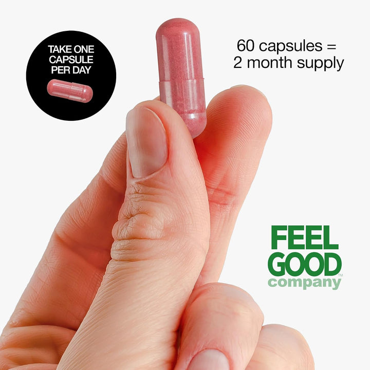 FeelGood Superfoods Cápsulas de apoyo inmunológico de 1000 mg hecha...