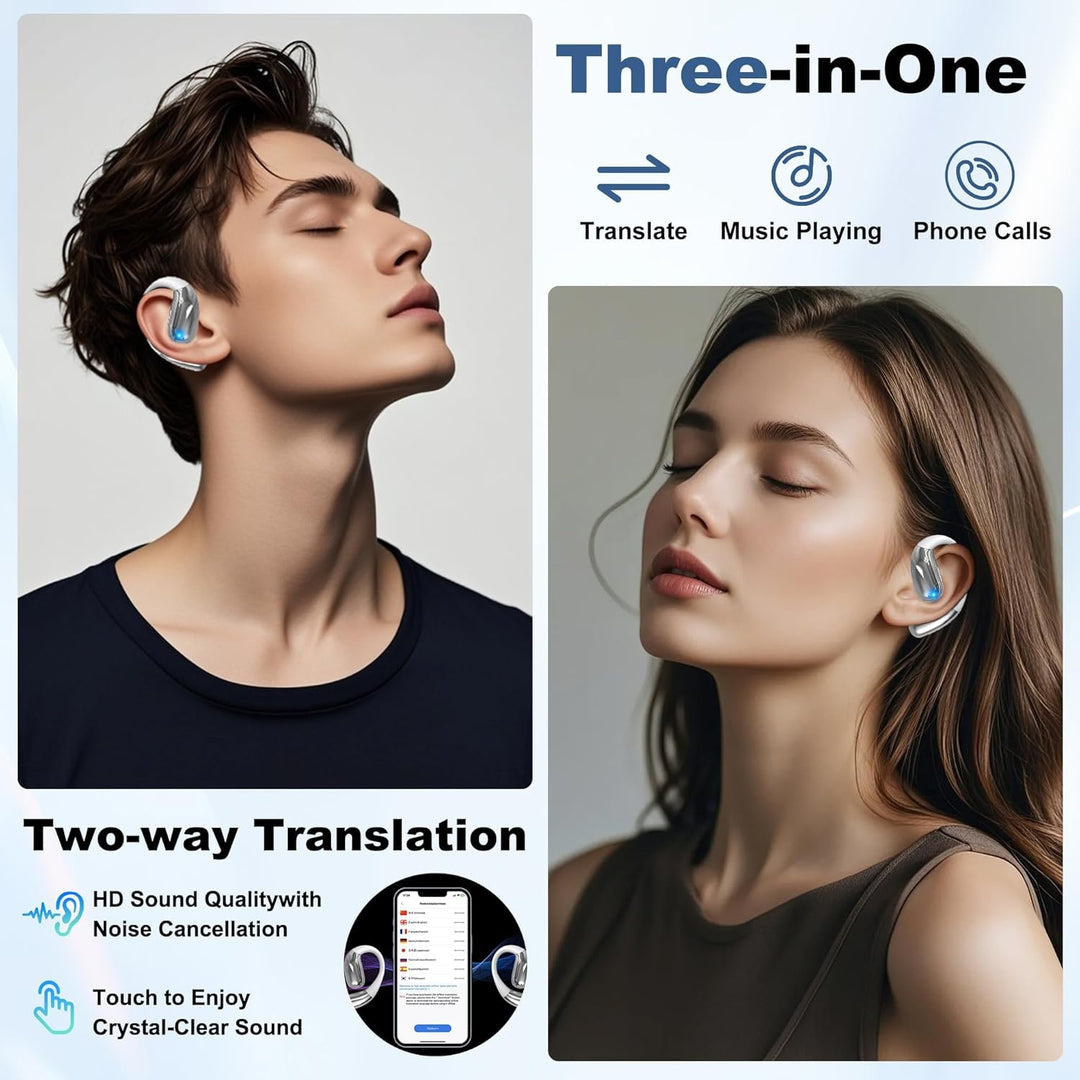 Auriculares de traducción AI en tiempo real, auriculares de traduct...
