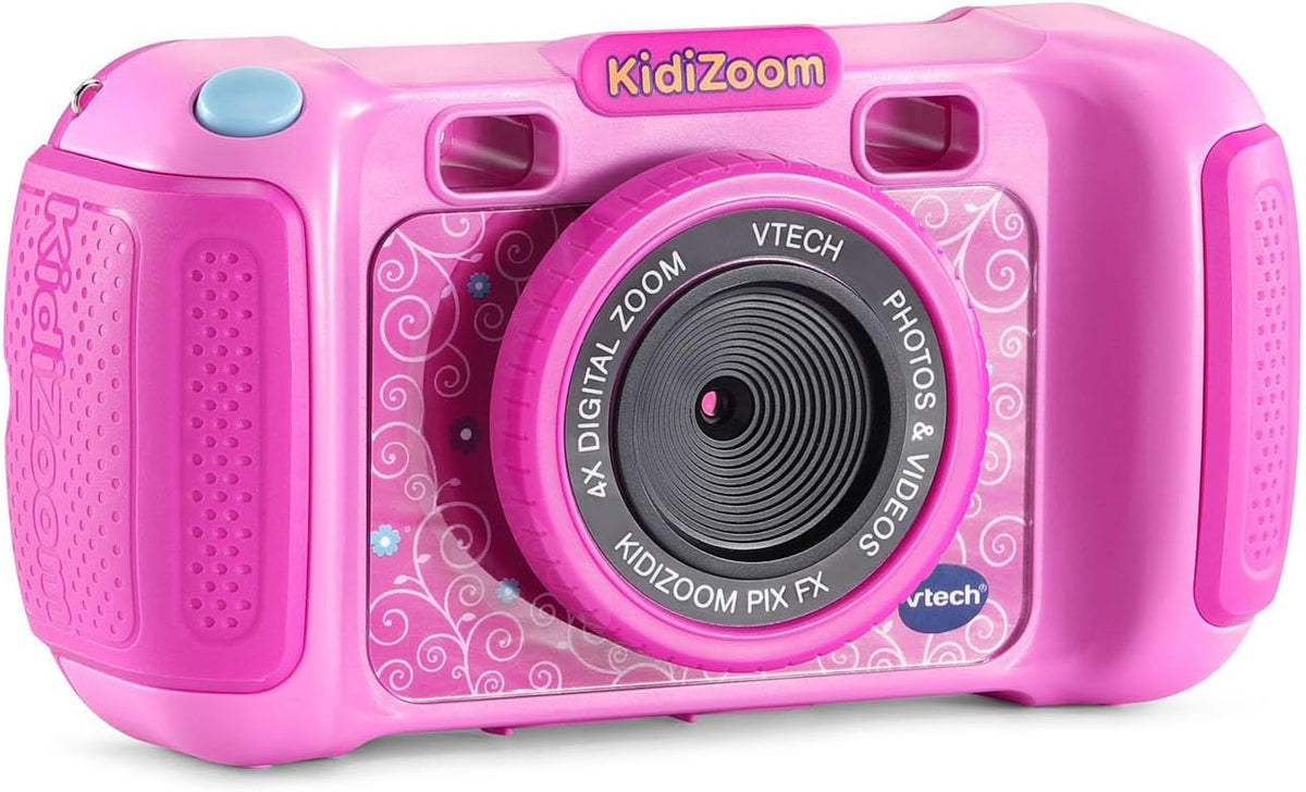 VTech KidiZoom Camera Pix FX con efectos de lente giratorios, color rosa