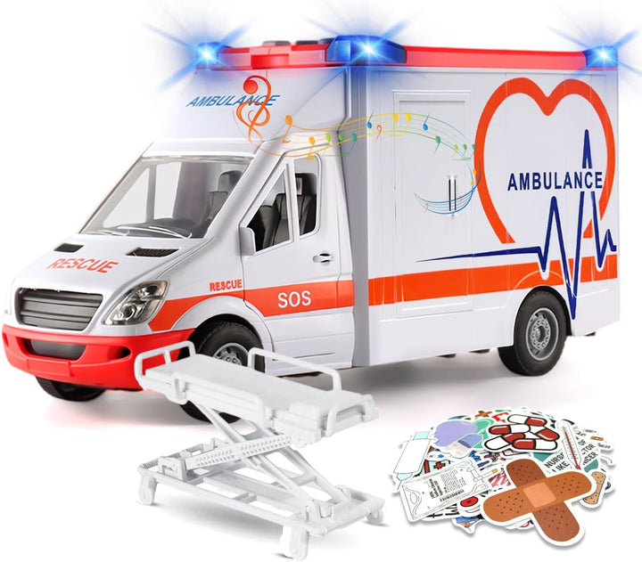 Juego de juguete de ambulancia para niños - Juego completo