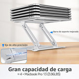 Urmust - Soporte de aluminio ligero para laptop y notebook de hasta...