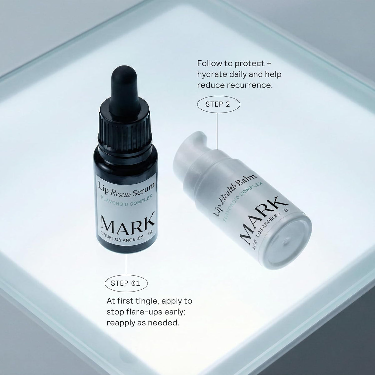 MARK Los Angeles | Suero de rescate de labios | Complejo flavonoide...