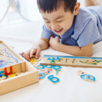 Melissa & Doug See & Spell - Juguete educativo de madera, Versión estándar