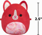 Squishmallows Original Micromallows - Paquete de 14 peluches de arcoíris (exclusivo de Amazon)