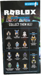 Roblox Deluxe Mystery Pack - Figura de acción serie 1, incluye artículo virtual exclusivo (elige figura) (equipo médico de emergencia)