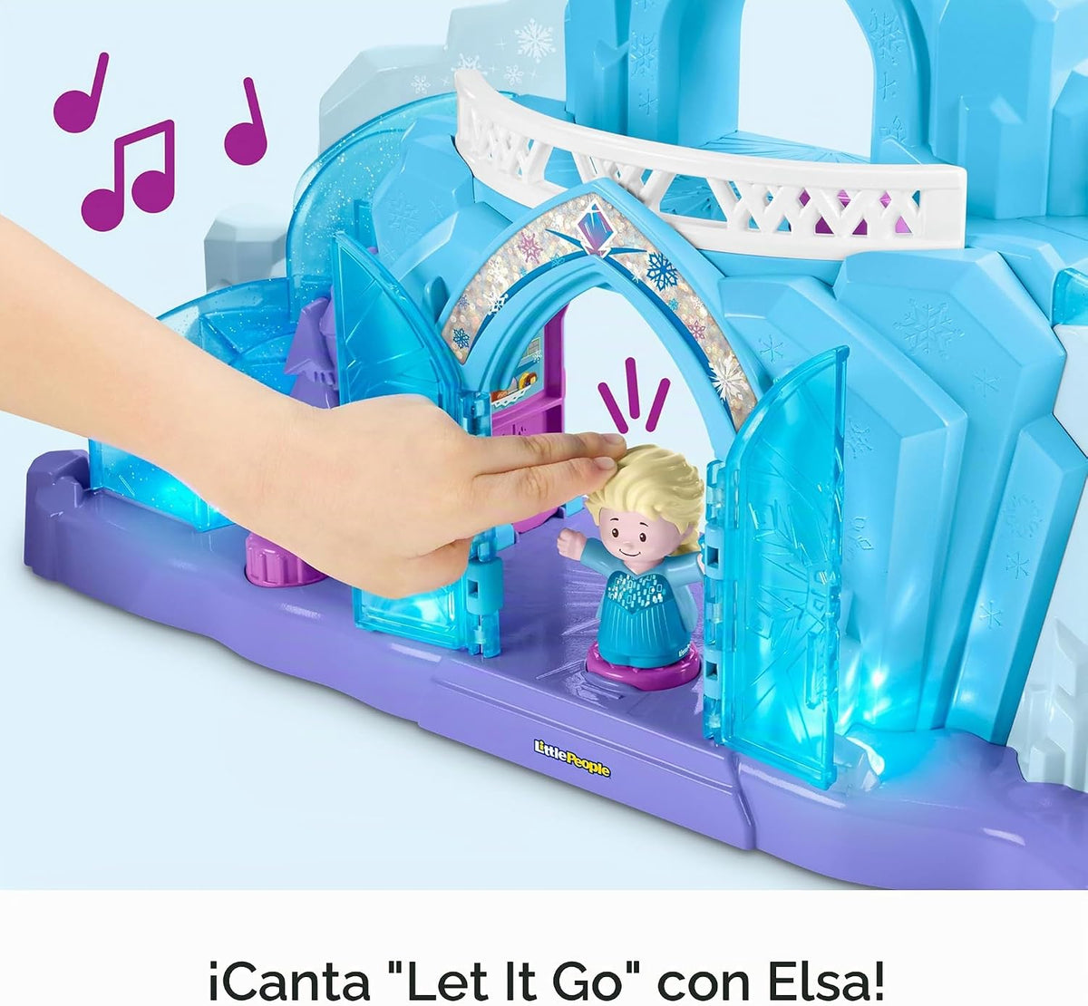 Fisher-Price Little People Disney Frozen Palacio de Hielo de Elsa