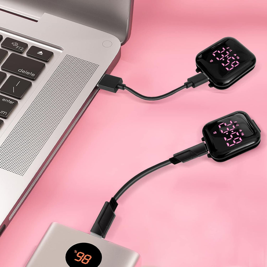Relojes para niños y niñas, reloj deportivo digital con contador de pasos, podómetro, alarma de vibración, sin aplicación, impermeable, rastreador de fitness, reloj para niños, niñas, adolescentes