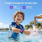 EIOTCLUB 4G Kids Smart Watch MX3 con rastreador GPS y videollamadas (azul)