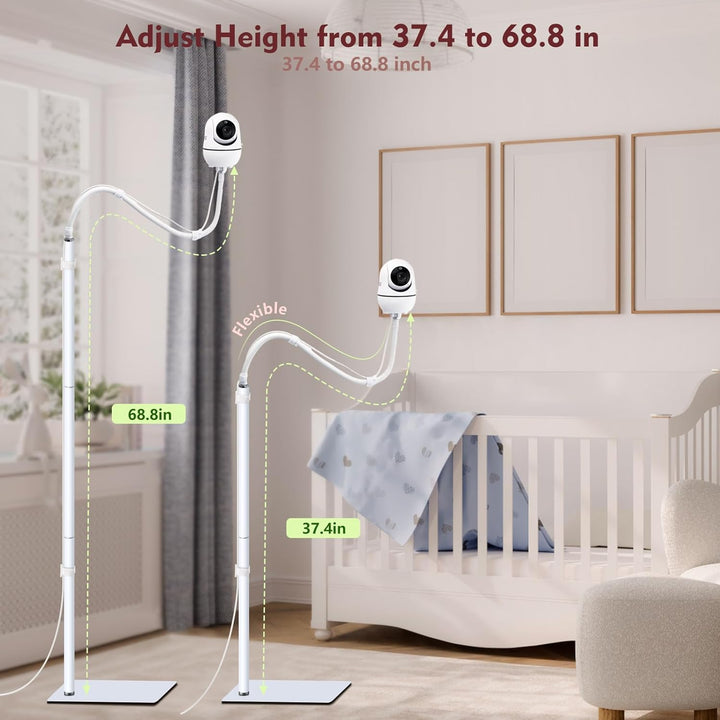Soporte de suelo para monitor de bebé compatible con HelloBaby, Nan...