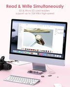 LENTION Hub USB C de cable de 3.3 pies de largo, 4K @60Hz, 100 W PD
