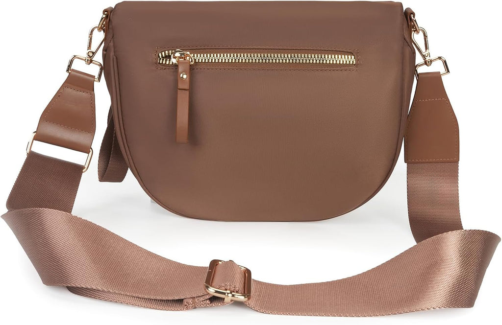 Bolso cruzado espacioso de nylon, bolsa de cintura, bolsos, billeteras, carteras de moda, bolso de hombro para mujer