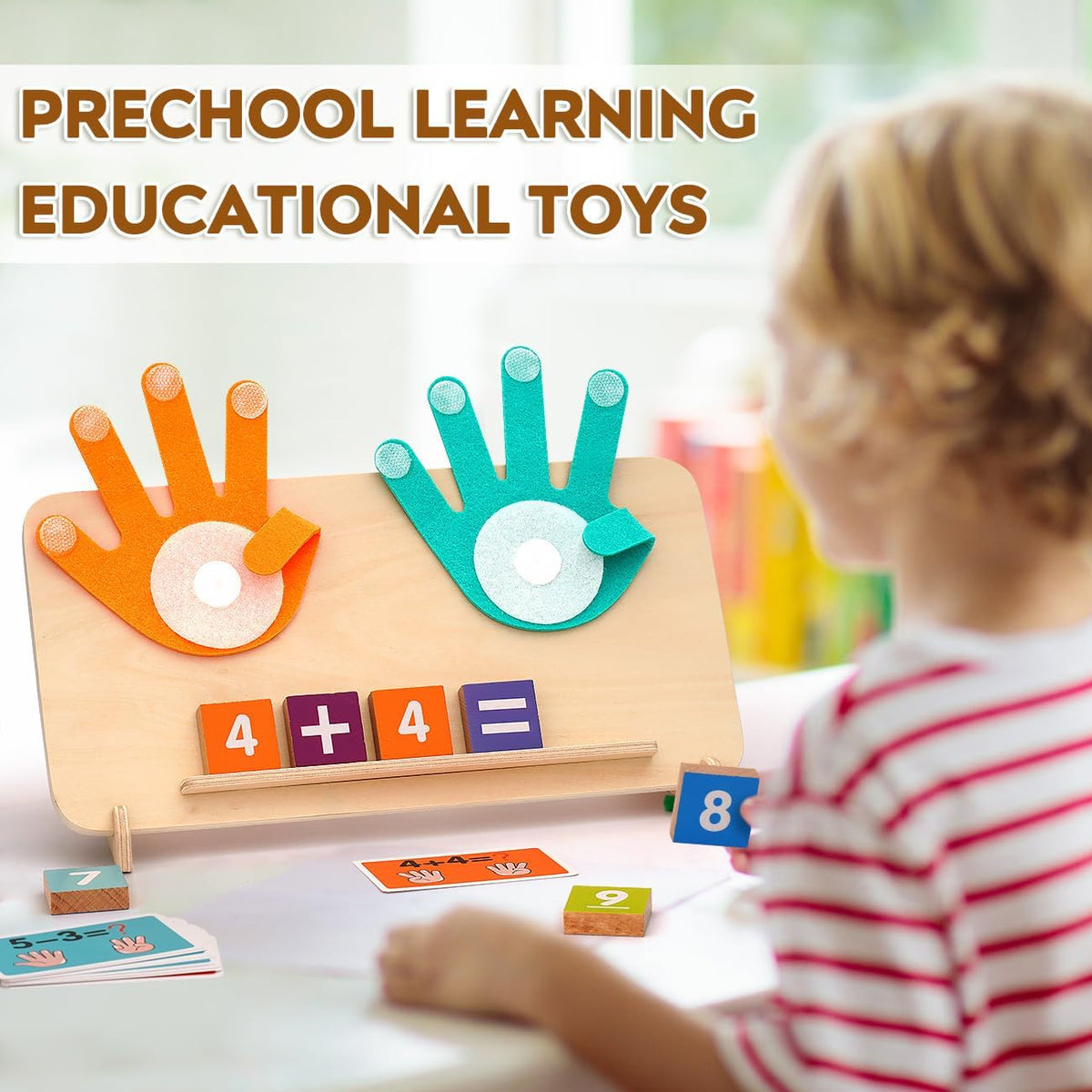Juguetes de aprendizaje preescolar para niños pequeños de