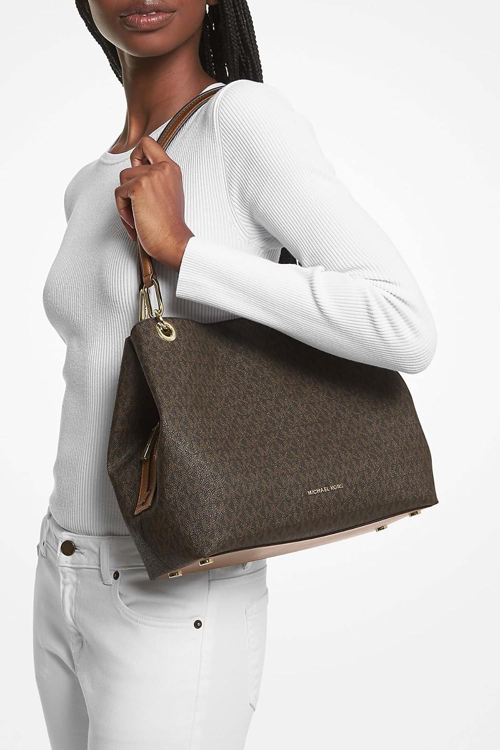 Michael Kors Bolso bandolera Kensington para mujer