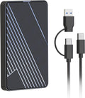 Disco duro externo de 500 GB USB 3.0 y disco duro móvil USB-C