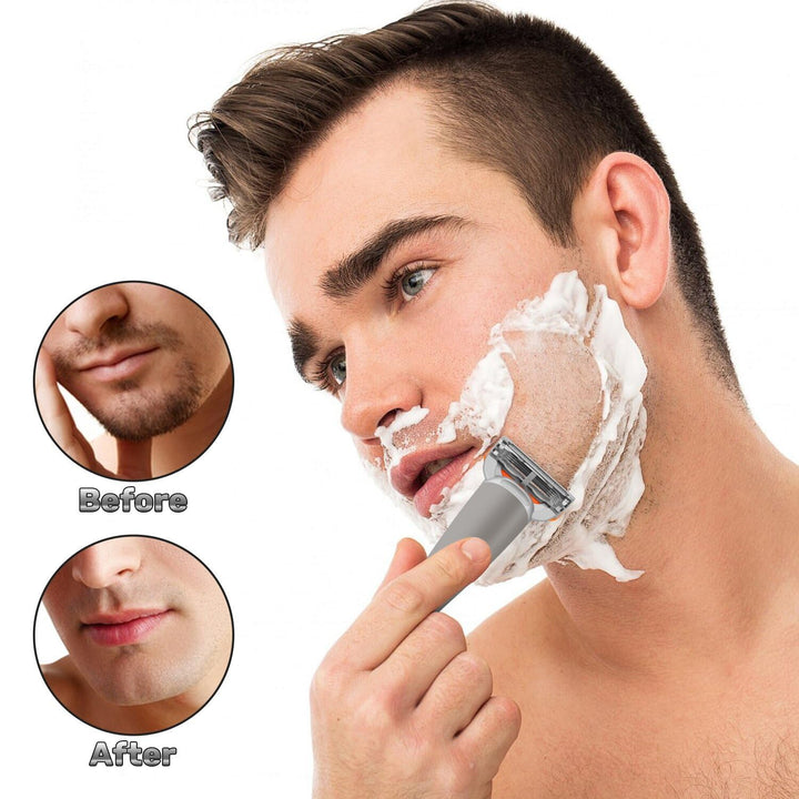 24 piezas de repuestos de cuchillas de afeitar para hombres, compat...
