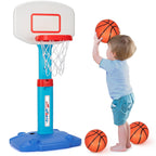 Aro de baloncesto para niños, juego de aro de baloncesto ajustable para
