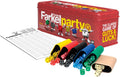 Farkel Juego de dados clásicos para fiestas, juego de dados con licencia oficial de Farkle, 36 dados, 6 tazas, hojas de puntuación y lata de almacenamiento, juego de dados de viaje para noche de juego familiar | 2+ jugadores, a partir de 8 años